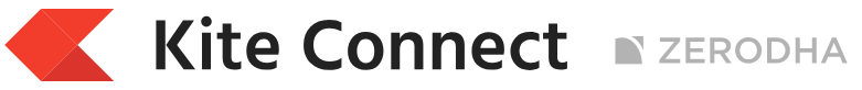 Kite Connect • Zerodha